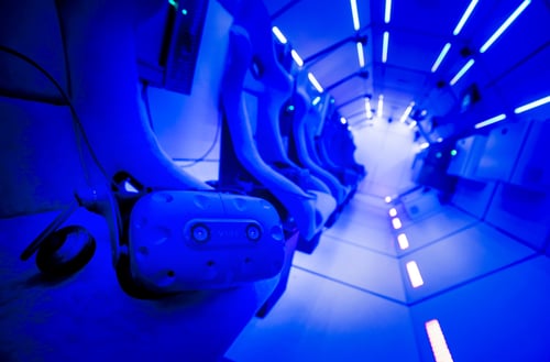 rechtenvrije foto interieur Spacebuzz